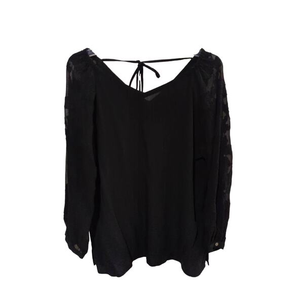 LOFT Tie Back Top, EUC, M - Picture 1 of 5